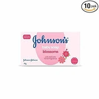 Johnson's Baby Soap - Blossoms, With Delicate Floral Fragrance - 75g