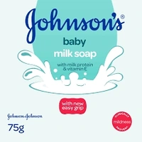 Johnson's Baby Baby Milk Soap With Milk Protein & Vitamin E  - 75g
