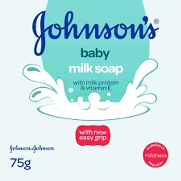 Johnson's Baby Baby Milk Soap With Milk Protein & Vitamin E  - 75g