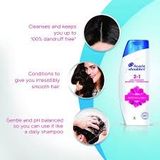 Head & Shoulders Head & Shoulder Anti Dandruff Shampoo, Anti Hair Fall, Upto 100% Dandruff Free - 340ml