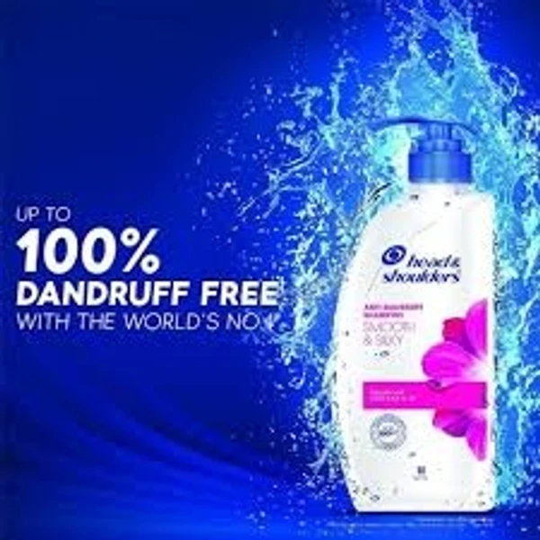 Head & Shoulders Smooth & Silky Anti Dandruff Shampoo - 650ml