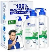 Head & Shoulders Cool Menthol Anti Dandruff Shampoo - 180ml