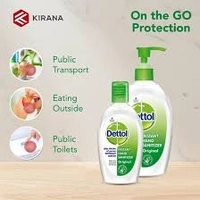 Dettol Instant Hand Sanitizer Original, 99.9% Germs Without Water - 200ml