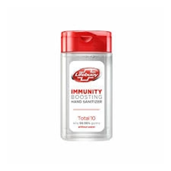 Lifebouy Hand Sanitizer Immunity Boosting - Total 10, Kills 99.9% Germs Without Water - 190ml