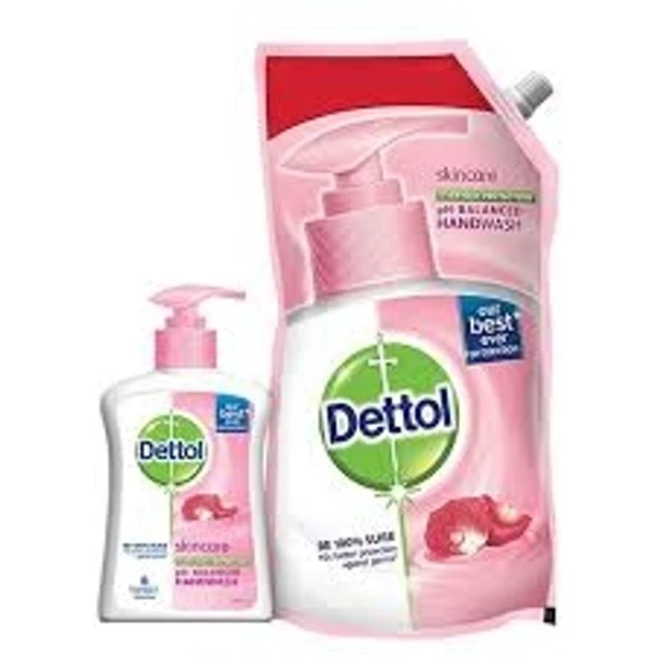 Dettol Liquid Hand Wash,  Skin Care-Everyday Protection pH Balance Moisturising - 750ml