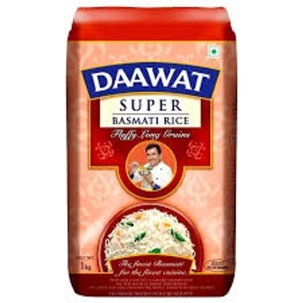 Daawat Basmati Rice Super - 1kg