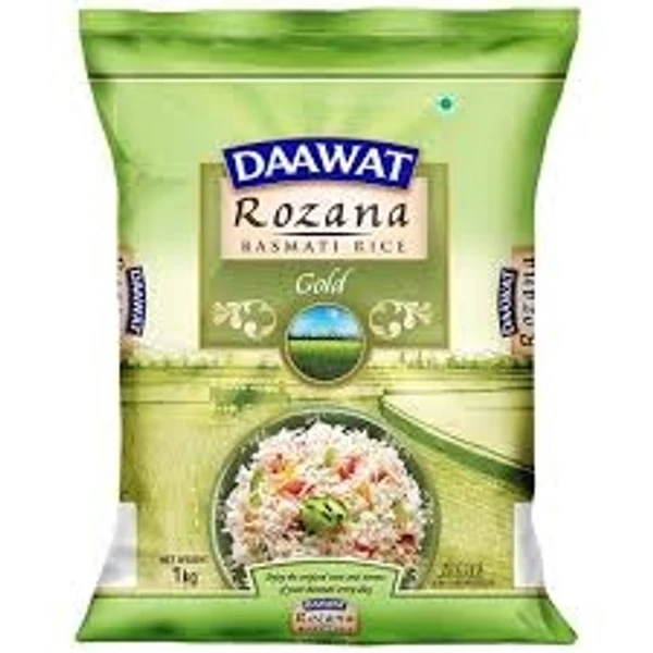 Daawat Basmati Rice Rozana Gold - 1kg