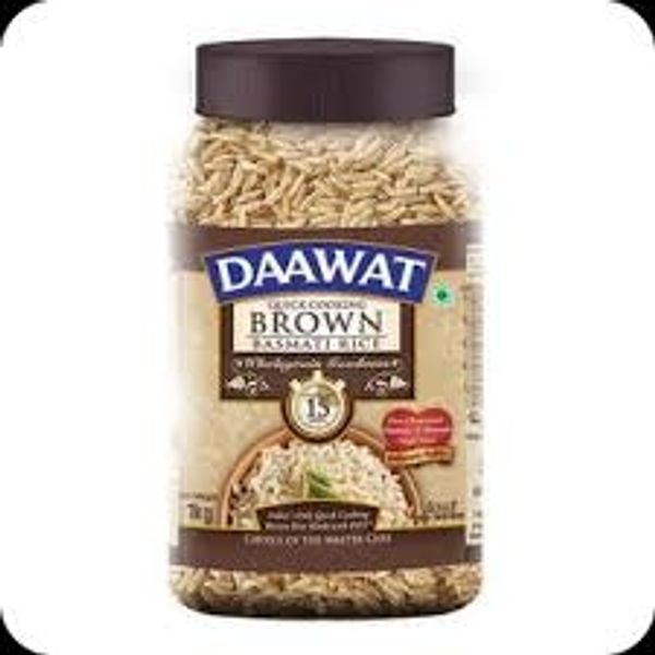 Daawat Basmati Rice Brown (Quick Cooking) - 1kg