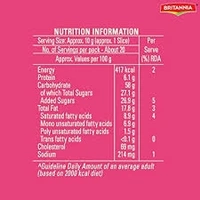 Britannia  Gobbles Fruity Fun Cake - 30g