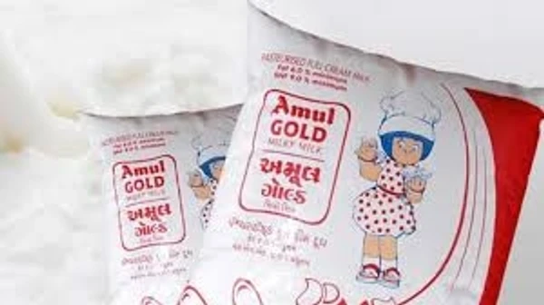 Amul Gold Homogenised Standardised Milk  - 1Ltr - Carton