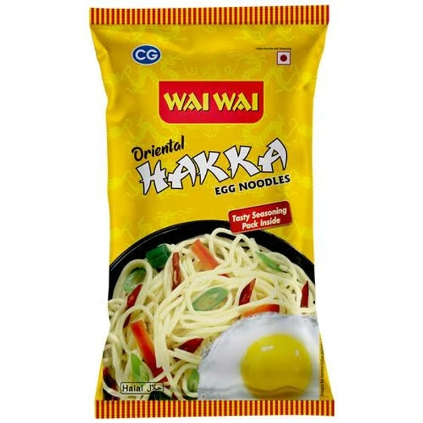 Wai Wai Oriental Hakka Egg Noodles - 160g