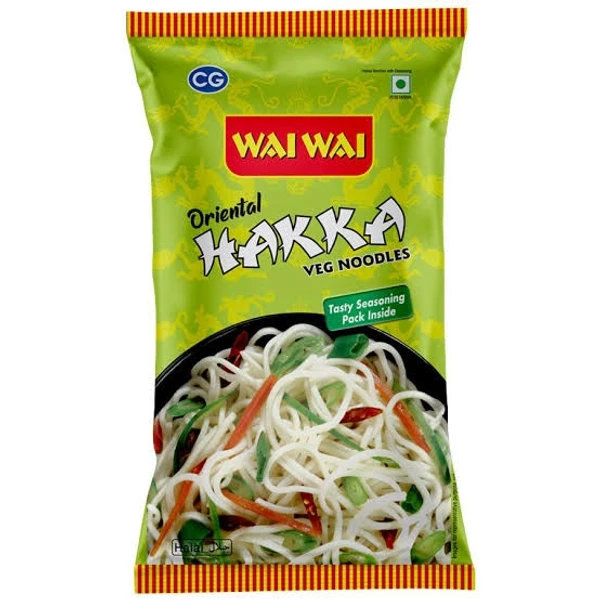 Wai Wai Oriental Hakka Veg Noodles - 160g