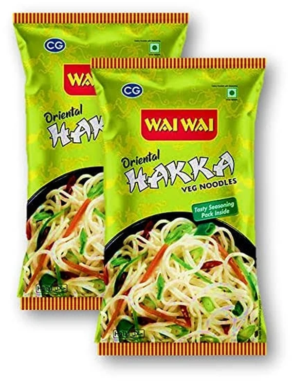 Wai Wai Oriental Hakka Veg Noodles - 160g