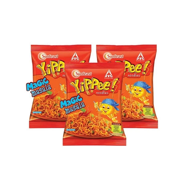Sunfeast Yippeei! Magic Masala Noodles - 2×67.5g (Pack Of 2)