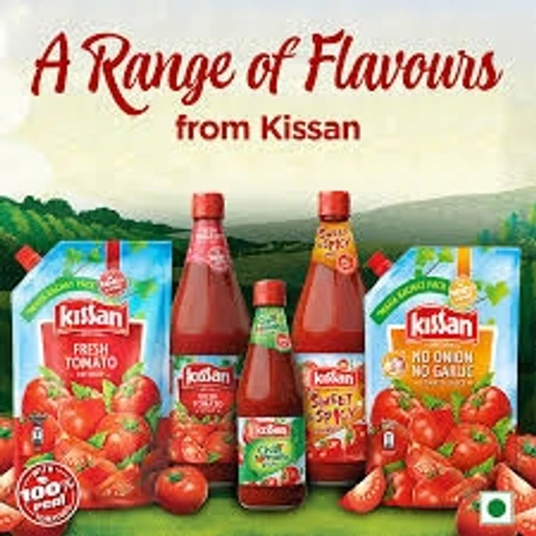 Kissan  Chili Tomato Sauce  - 500g -bottle