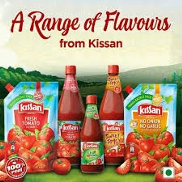 Kissan Fresh Tomato Ketchup  - 1kg -(Bottle)