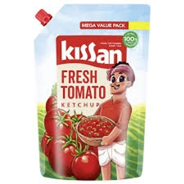 Kissan Fresh Tomato Ketchup  - 850g -pouch