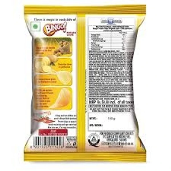 Bingo Potato Chips- Chili Sprinkled, Original Style - 21g