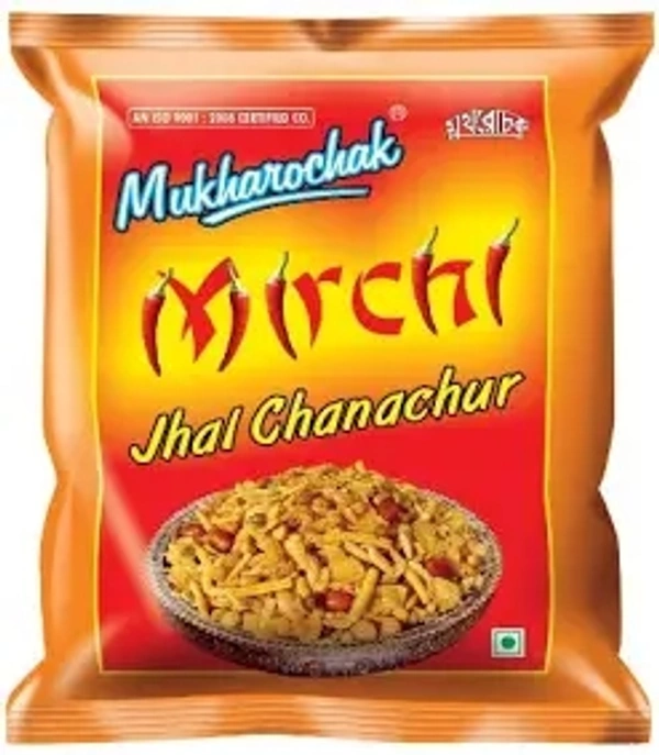 Mukharochak Mirchi Jhal Chanachur Namkeen  - 200g
