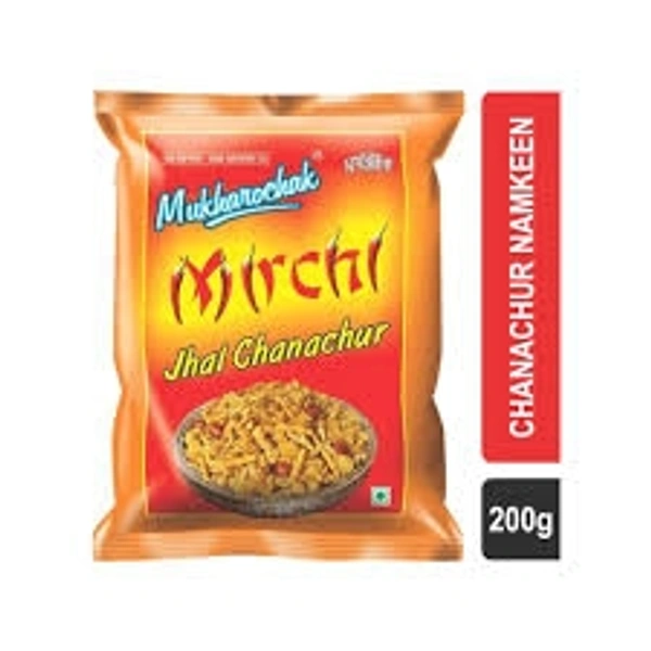 Mukharochak Mirchi Jhal Chanachur Namkeen  - 200g