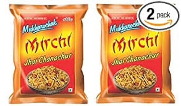 Mukharochak Mirchi Jhal Chanachur Namkeen  - 200g