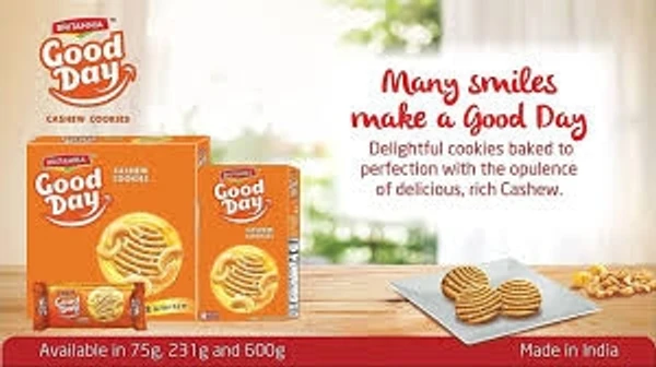 Britannia  Good day Cashew Coockies , Zero Trans Fat - 52.5g