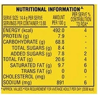 Parle Monaco Classic Biscuits- Crispy Light, Salty Snack  - 52.2g
