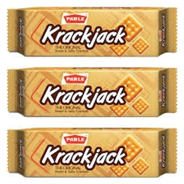 Parle Crack Jack Original Sweet & Salty Cracker Biscuit  - 56.7g