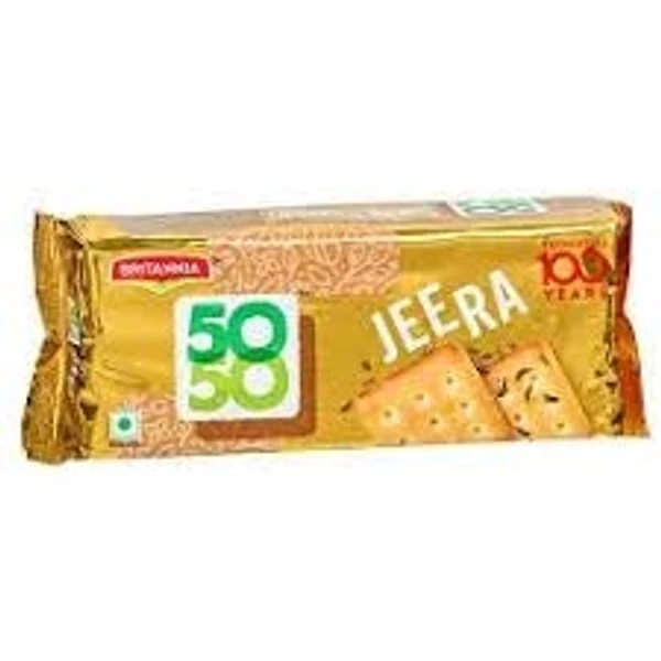 Britannia  50-50 Jeera Masti Biscuits  - 66g