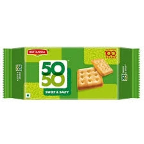 Britannia 50-50 Sweet & Salty Biscuit  - 188g