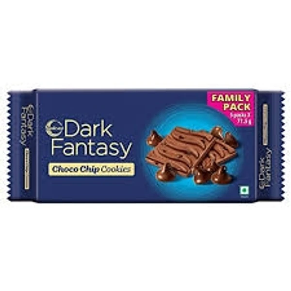 Sunfeast  Dark Fantasy Choco Chip Cookies  - 357.5g (Pack Of 5)