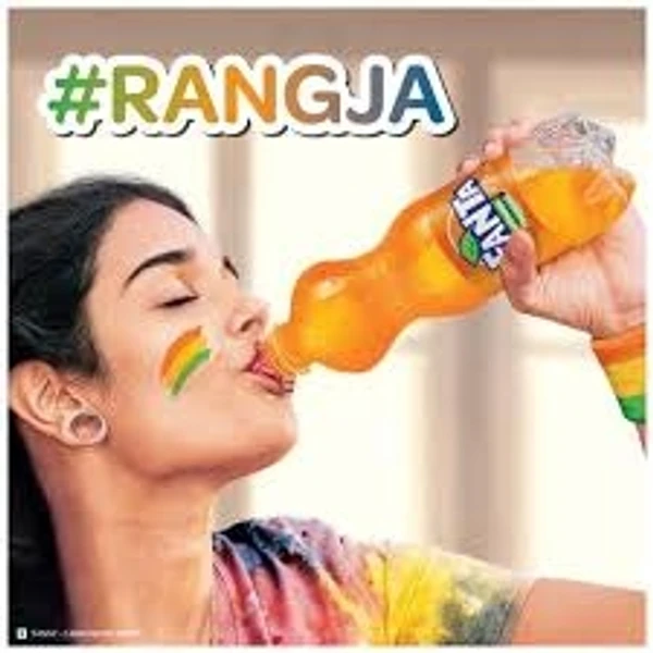 Fanta Soft Drik - Orange Flavoured, Refreshing  - 750ml (Bottle)