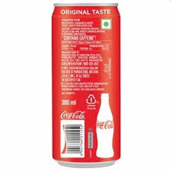 Coca-Cola  Original Taste Soft Drink - Refreshing  - 300ml