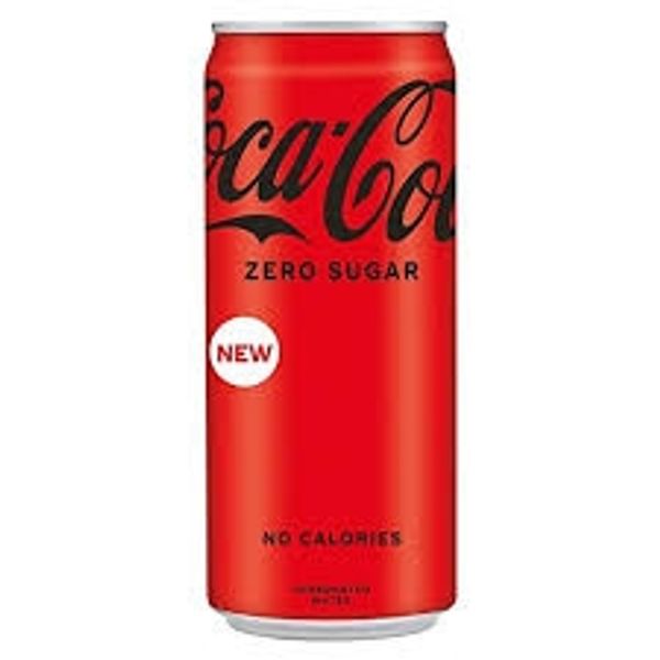 Coca Cola  Zero Sugar Soft Drink  - 300ml
