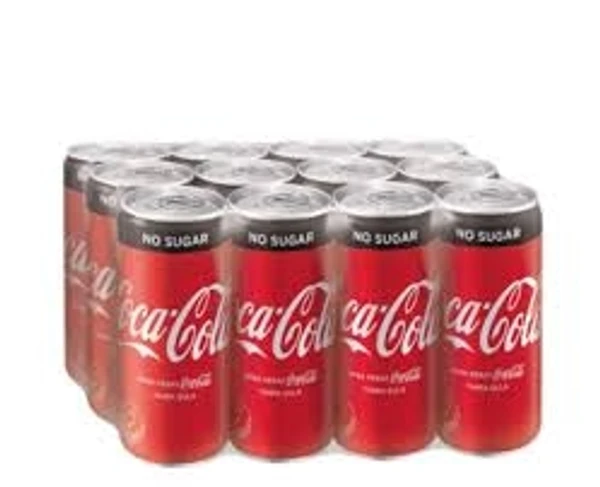 Coca Cola  Zero Sugar Soft Drink  - 300ml