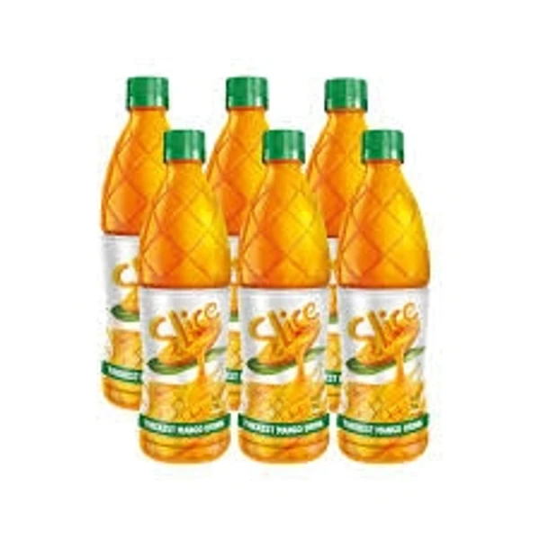 Slice Thickest & Tastiest Mango Drink  - 600ml (Bottle)