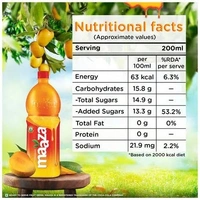 Maaza  Mango Drink Original Flavour, Refreshing  - 1.75 L- (Bottle)