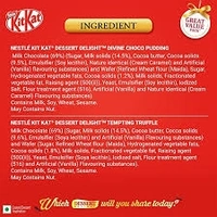 Nestle  Kit Kat Dessert Delight Chocolate - Divine Choco- Pudding Wafer, Cream Caramel  - 50g
