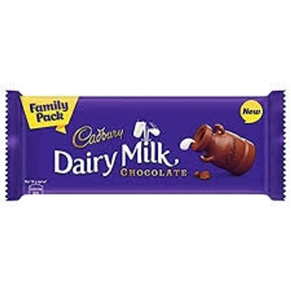 Cadbury Dairy Milk Family Pack - Chocolate Bar - 123g