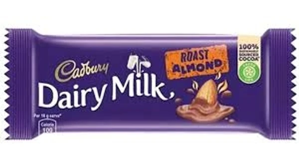 Cadbury Dairy Milk  Roast Almond Chocolate  - 36g