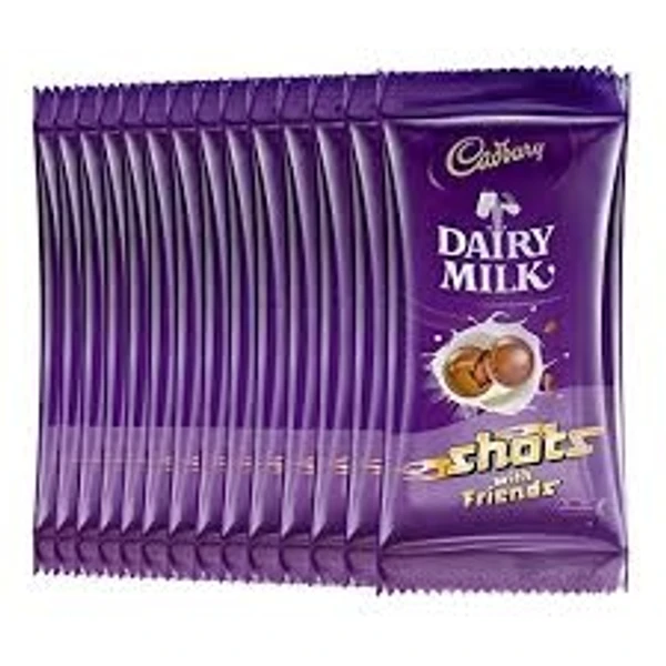 Cadbury Dairy Milk Shots - 18g -pouch