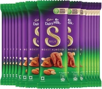Cadbury Dairy Milk Silk Chocolate Bar -Roast Almond  - 58g