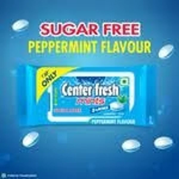 Center Fresh  Mint SugarFree, Peppermint Flavour  - 15pcs