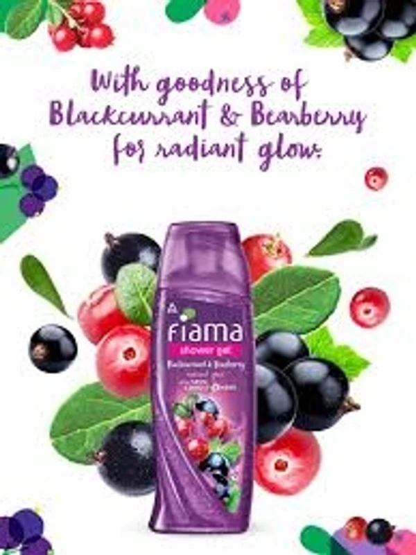 Fiama Shower Gel Black Current And BearBerry - 250ml