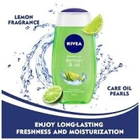 Nivea Body Wash - Lemon & Oil Shower Gel - 250ml
