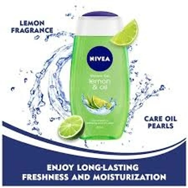 Nivea Body Wash - Lemon & Oil Shower Gel - 250ml