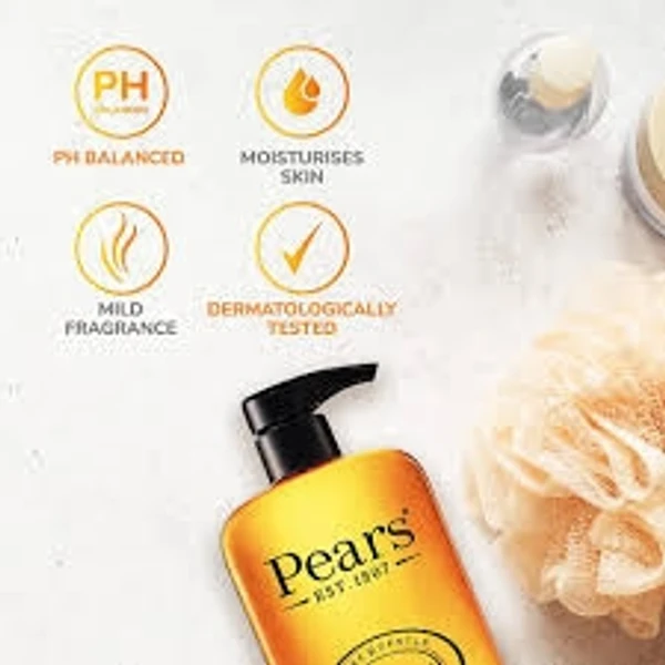 Pears Pure & Gentle Shower Gel- With 98% Pure Glycerine - 250ml