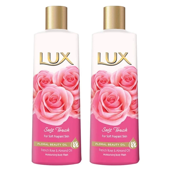 Lux Body Wash With  French Rose & Almond Oil, Soft Touch - 235ml