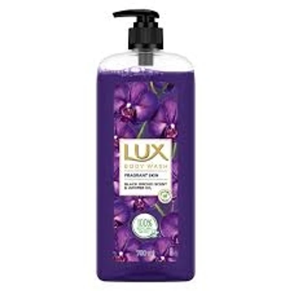 Lux Body wash Fragrant Skin, Black Orchid Scent & Juniper Oil - 245ml