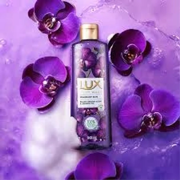 Lux Body wash Fragrant Skin, Black Orchid Scent & Juniper Oil - 245ml